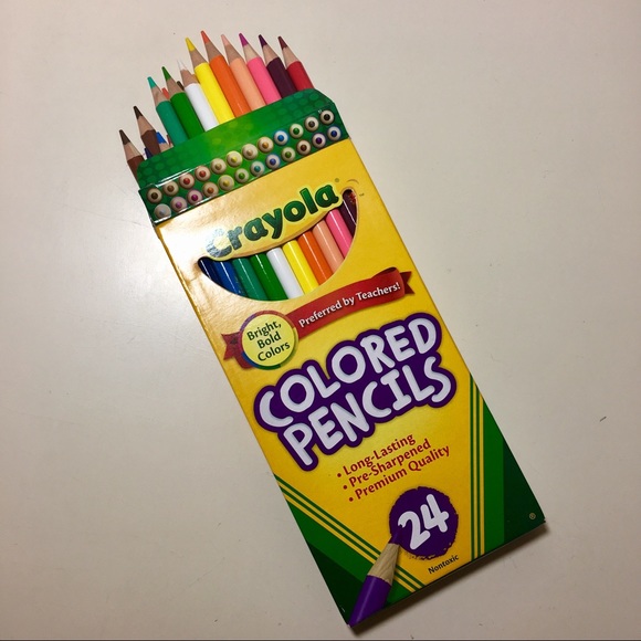 Other 24 Crayola Colored Pencils Poshmark Over the course of this time they have made 12 count, 24 count , 36 count, 50 count , 64 count 72 count and finally 100 count boxes. 24 crayola colored pencils